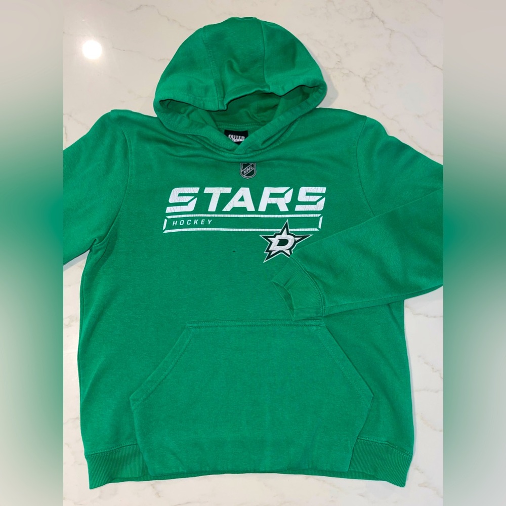 Dallas Stars Outer Stuff Hoodie‎ Kids Size L- 14/16